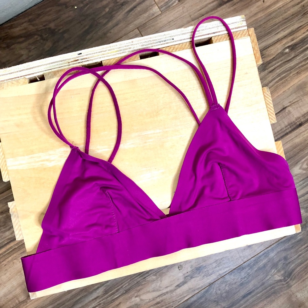 Magenta Out From Under Adelina Fusion Triangle Bra